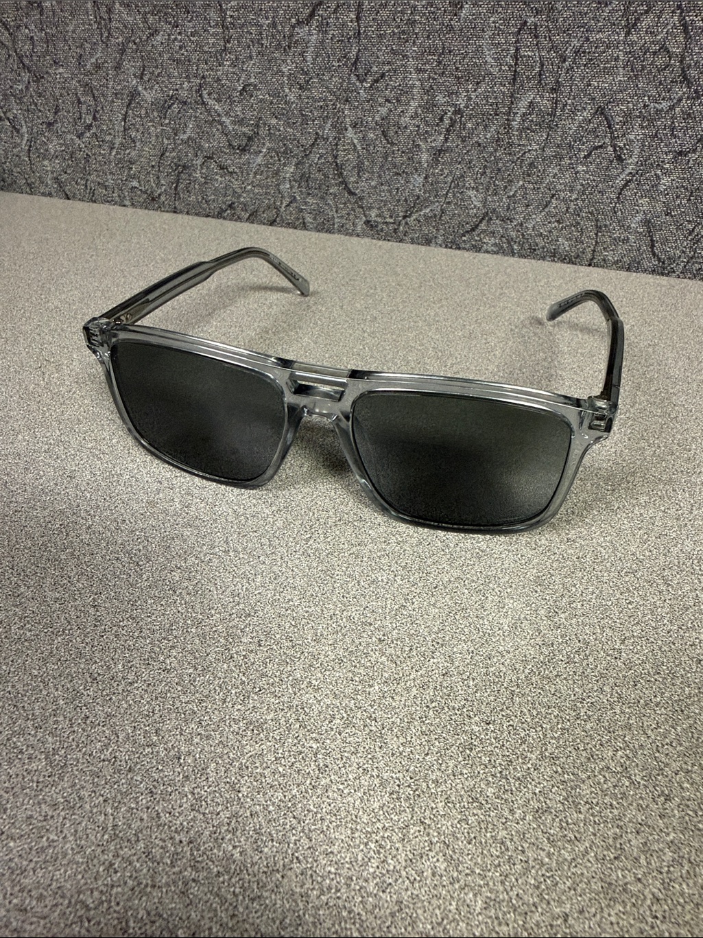 Prada Clear Frame Sunglasses